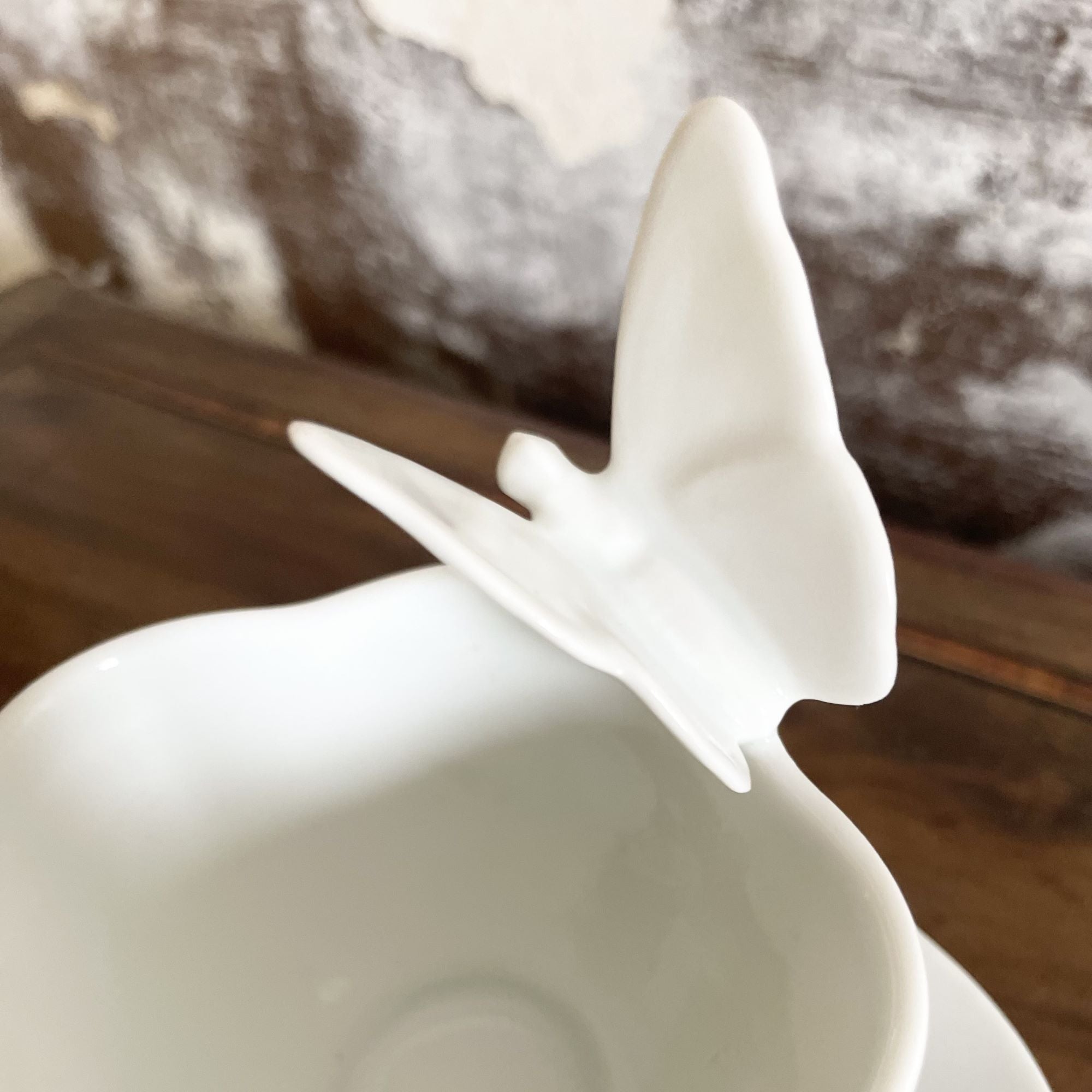 Tasse à café et soucoupe - Collection Olga - Porcelaine de Limoges